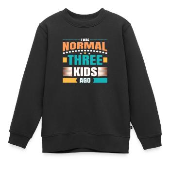 Mumie - Kinder Premium Organic Sweatshirt - Schwarz - Vorne - AI Model Kid Female (0cm)