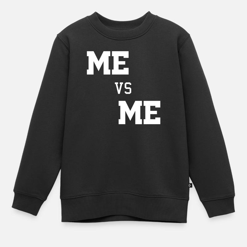 MEvsME - Sweat Premium enfant bio - noir