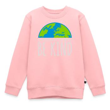 Vous pouvez être gentil - Sweat Premium enfant bio - rose - Devant - AI Model Kid Female (0cm)