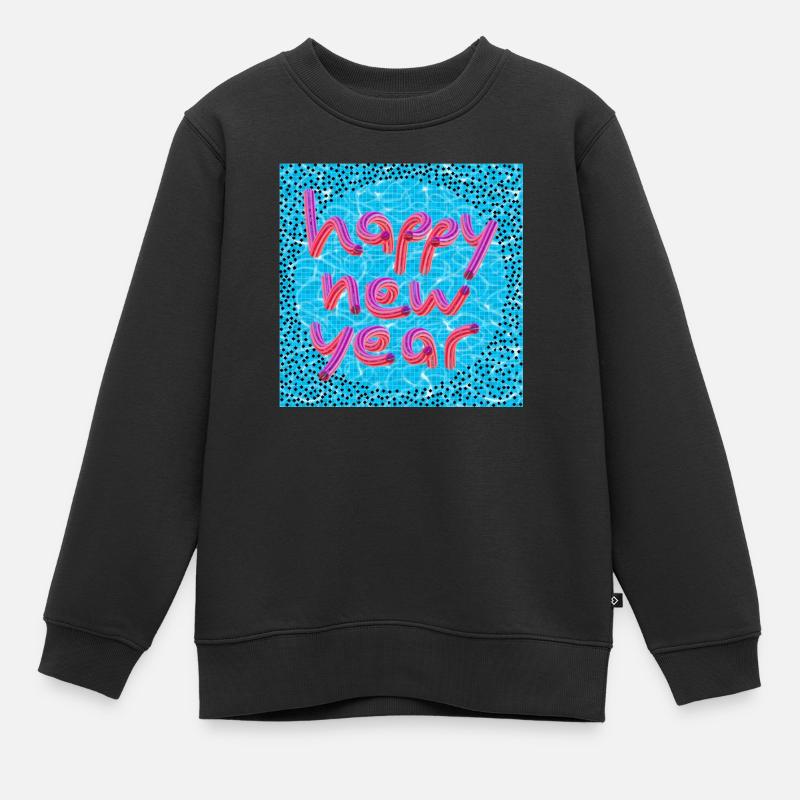 Bonne année ! - Sweat Premium enfant bio - noir