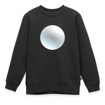 Der Planet Pluto - Kinder Premium Organic Sweatshirt - Schwarz - Vorne - AI Model Kid Female (0cm)