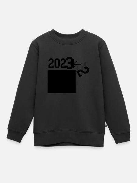 2023 - Sweat Premium enfant bio - noir