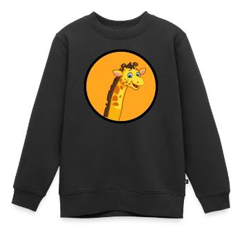 Safari Zoo Animal Safari Zoo - Kinder Premium Organic Sweatshirt - Schwarz - Vorne - AI Model Kid Female (0cm)