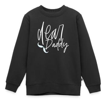 Bester Vater aller Zeiten - Kinder Premium Organic Sweatshirt - Schwarz - Vorne - AI Model Kid Female (0cm)