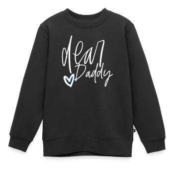 Bester Vater aller Zeiten - Kinder Premium Organic Sweatshirt - Schwarz - Vorne - AI Model Kid Female (0cm)