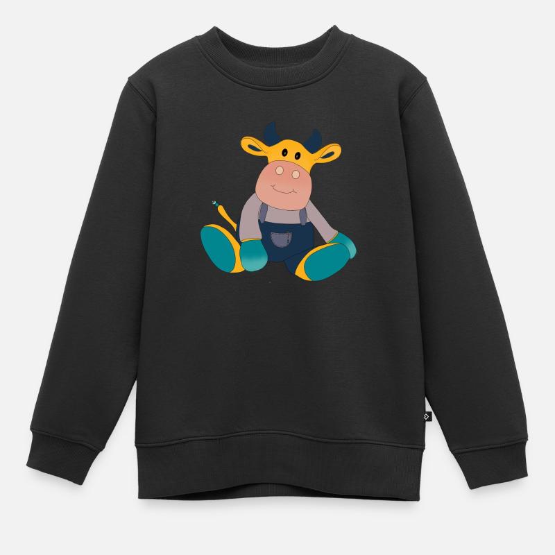 Vache Tory - Sweat Premium enfant bio - undefined