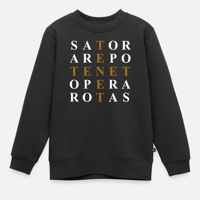 sator - Kids Premium Organic Sweatshirt - black