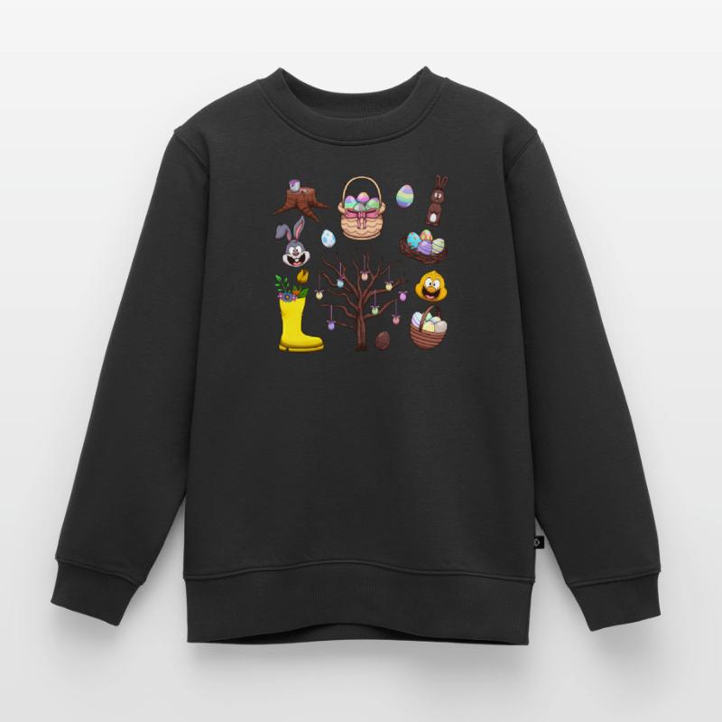 Easter Elements Kinder Premium sweater biologisch