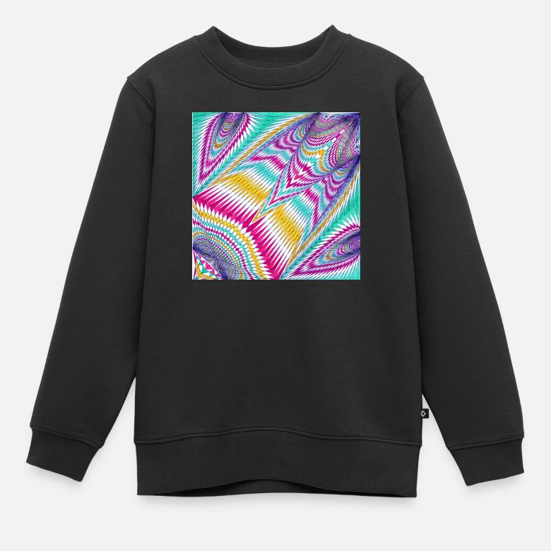 LMNArt - Sweat Premium enfant bio - noir