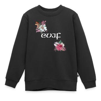 Personalisierter Junggesellenabschied - Kinder Premium Organic Sweatshirt - Schwarz - Vorne - AI Model Kid Female (0cm)