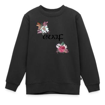 Personalisierter Junggesellenabschied - Kinder Premium Organic Sweatshirt - Schwarz - Vorne - AI Model Kid Female (0cm)