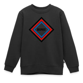 Raute Heimat - Kinder Premium Organic Sweatshirt - Schwarz - Vorne - AI Model Kid Female (0cm)