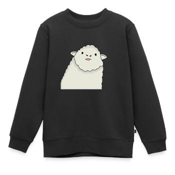 Blaaa sheep - Kinder Premium Organic Sweatshirt - Schwarz - Vorne - AI Model Kid Female (0cm)