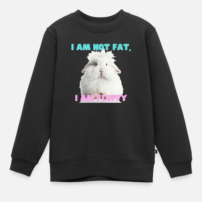 Je ne suis pas gros - Sweat Premium enfant bio - noir