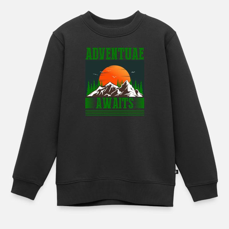 30 - Sweat Premium enfant bio - noir