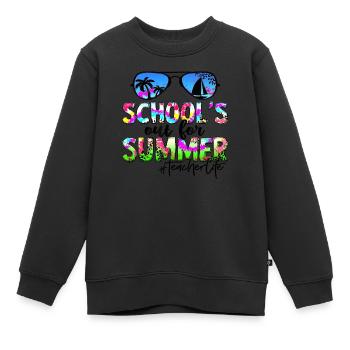 Remise des diplômes de la classe 2024 Fête de remise des diplômes du lycée - Sweat Premium enfant bio - noir - Devant - AI Model Kid Female (0cm)