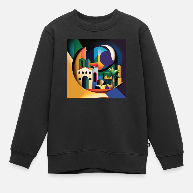 L’héritage du Bauhaus - Sweat Premium enfant bio - noir