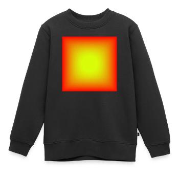 Modèle - Sweat Premium enfant bio - noir - Devant - AI Model Kid Female (0cm)