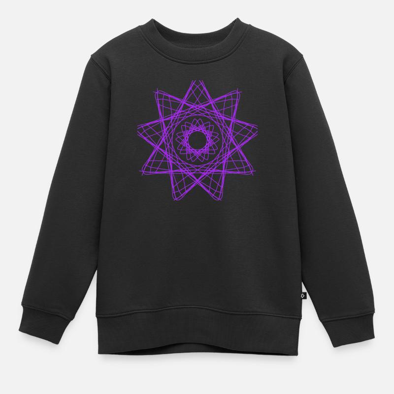 Modèle - Sweat Premium enfant bio - noir