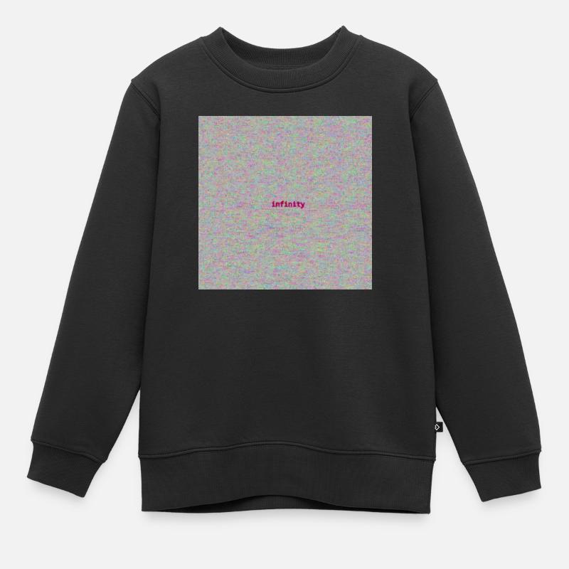 Infinity Hallyday - Sweat Premium enfant bio - noir