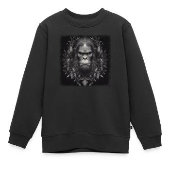 jokes gift quote happy birthday present birthday - Kinder Premium Organic Sweatshirt - Schwarz - Vorne - AI Model Kid Female (0cm)