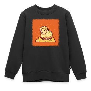 Déclaration d’idée cadeau antiraciste géniale de Lion - Sweat Premium enfant bio - noir - Devant - AI Model Kid Female (0cm)