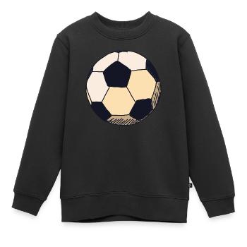 Ballsport - Kinder Premium Organic Sweatshirt - Schwarz - Vorne - AI Model Kid Female (0cm)