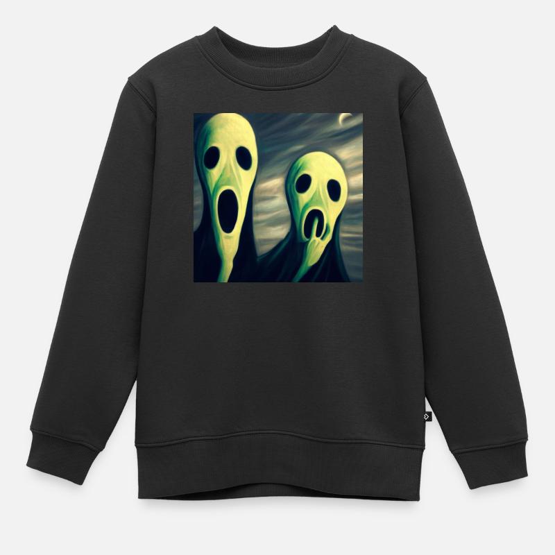 Extraterrestres hurlants - Sweat Premium enfant bio - noir