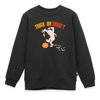 Süßes oder Saures - Kinder Premium Organic Sweatshirt - Schwarz - Vorne - AI Model Kid Female (0cm)