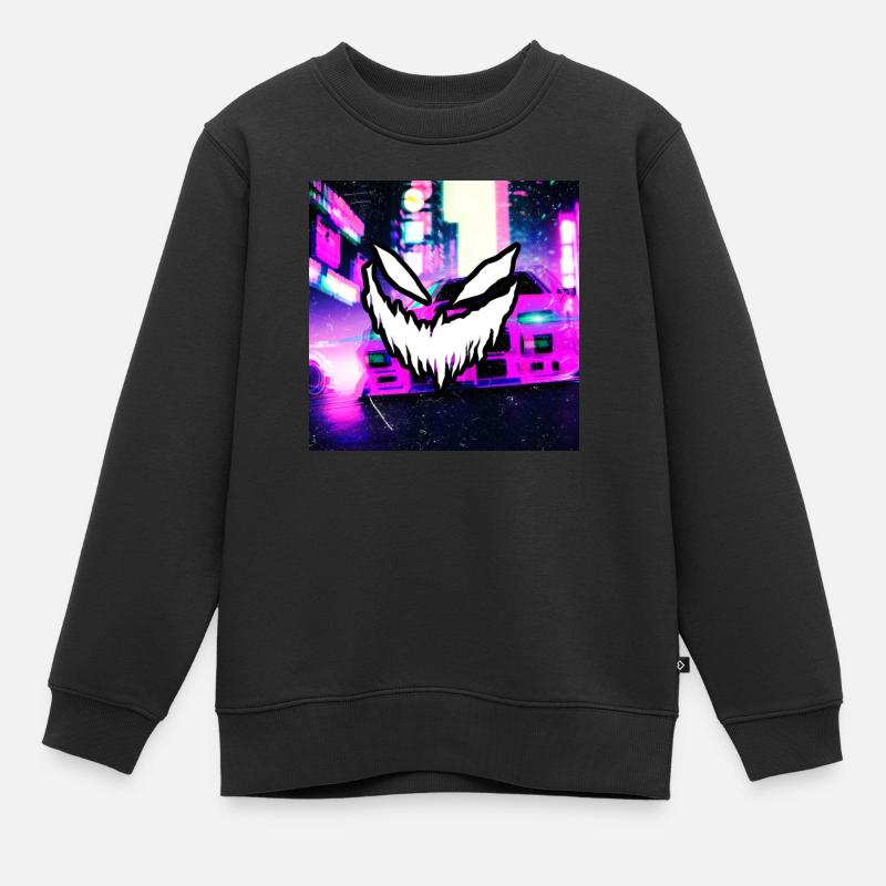 Phonk Drifting Car - Kinder Premium Organic Sweatshirt - Schwarz