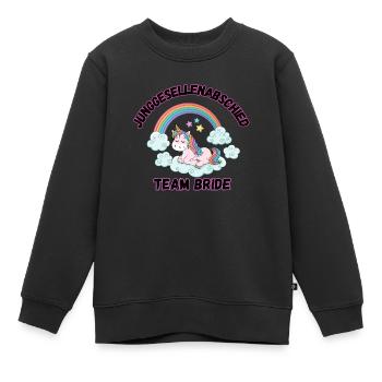 Junggesellenabschied - Kinder Premium Organic Sweatshirt - Schwarz - Vorne - AI Model Kid Female (0cm)