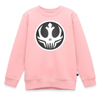 Star - Kinder Premium Organic Sweatshirt - Rosa - Vorne - AI Model Kid Female (0cm)