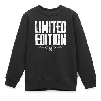 Limited Edition - Kinder Premium Organic Sweatshirt - Schwarz - Vorne - AI Model Kid Female (0cm)