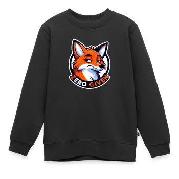 Zero Given - Fuchs Illustration - Kinder Premium Organic Sweatshirt - Schwarz - Vorne - AI Model Kid Female (0cm)