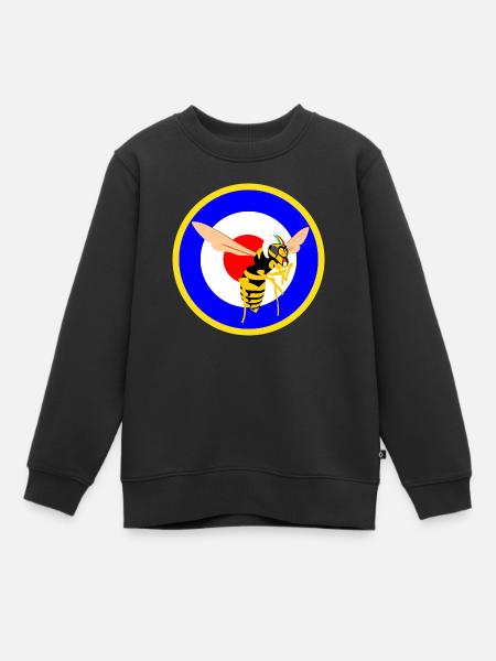 Trottinette Wasp Mod Target - Sweat Premium enfant bio - noir