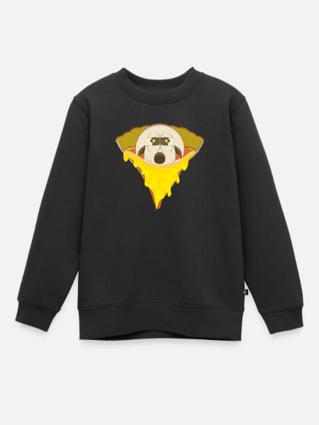 BEAU RÊVE - Sweat Premium enfant bio - noir