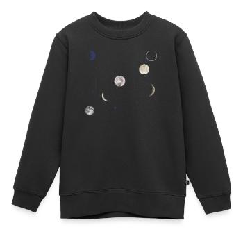 lune astrologie Céleste - Sweat Premium enfant bio - noir - Devant - AI Model Kid Female (0cm)