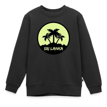 sri lanka - Kinder Premium Organic Sweatshirt - Schwarz - Vorne - AI Model Kid Female (0cm)