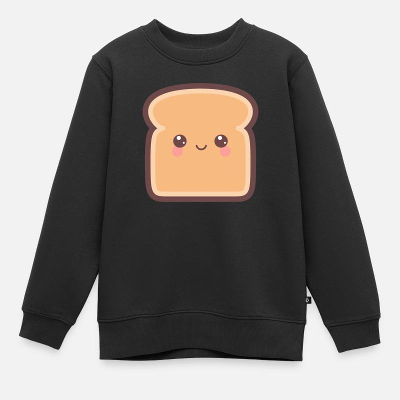 Toast - Sweat Premium enfant bio - noir