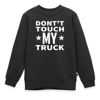 Truck - Kinder Premium Organic Sweatshirt - Schwarz - Vorne - AI Model Kid Female (0cm)