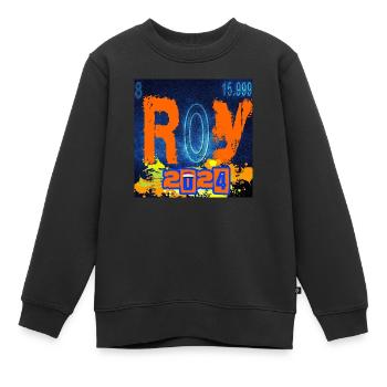 Rookie des Jahres CHEMIE - Kinder Premium Organic Sweatshirt - Schwarz - Vorne - AI Model Kid Female (0cm)