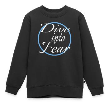 bungee jumping locations bungee jumping - Kinder Premium Organic Sweatshirt - Schwarz - Vorne - AI Model Kid Female (0cm)