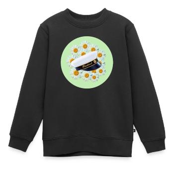 Remise des diplômes de la classe 2024 Fête de remise des diplômes du lycée - Sweat Premium enfant bio - noir - Devant - AI Model Kid Female (0cm)