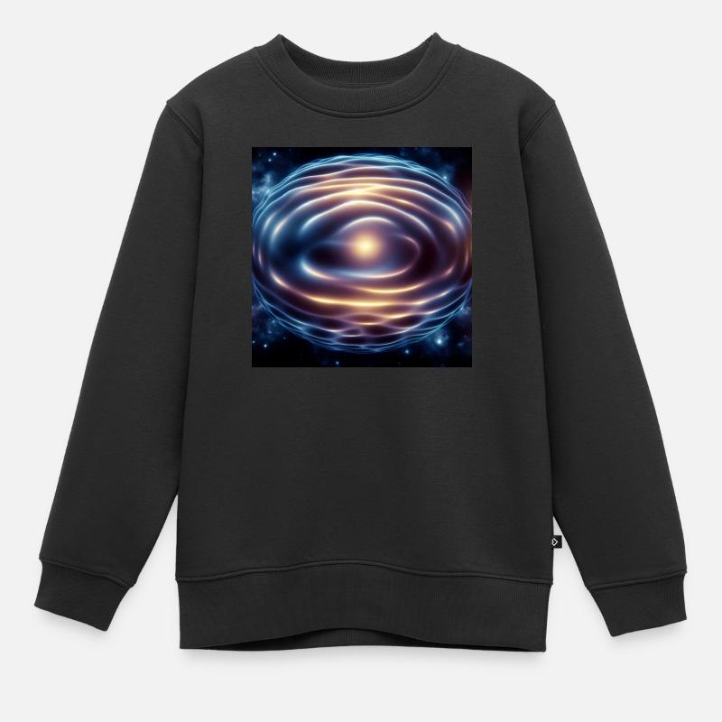 group1 27 - Kids Premium Organic Sweatshirt - black