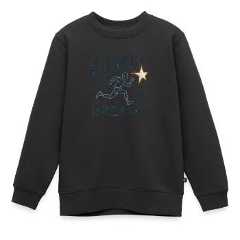Verfolge deine Träume - Kinder Premium Organic Sweatshirt - Schwarz - Vorne - AI Model Kid Female (0cm)