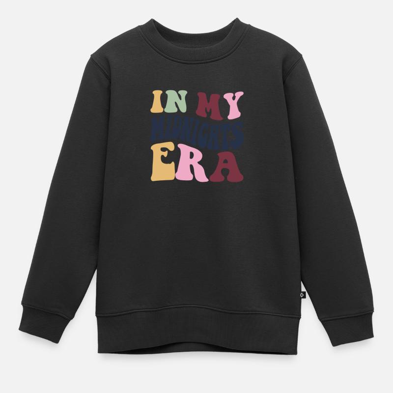 Époque de minuit - Sweat Premium enfant bio - noir
