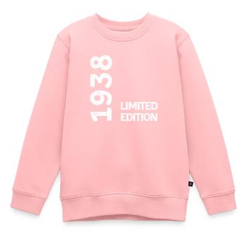 1938 Limited Edition - Kids Premium Organic Sweatshirt - rose - Front - AI Model Kid Female (0cm)