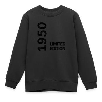 1950 Limitierte Auflage - Kinder Premium Organic Sweatshirt - Schwarz - Vorne - AI Model Kid Female (0cm)