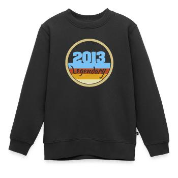Légendaire 2013 - Sweat Premium enfant bio - noir - Devant - AI Model Kid Female (0cm)