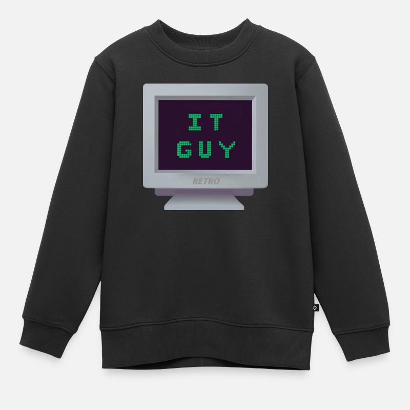 CRT - Computer Science - Kids Premium Organic Sweatshirt - black